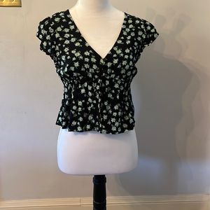 Flowy spring top